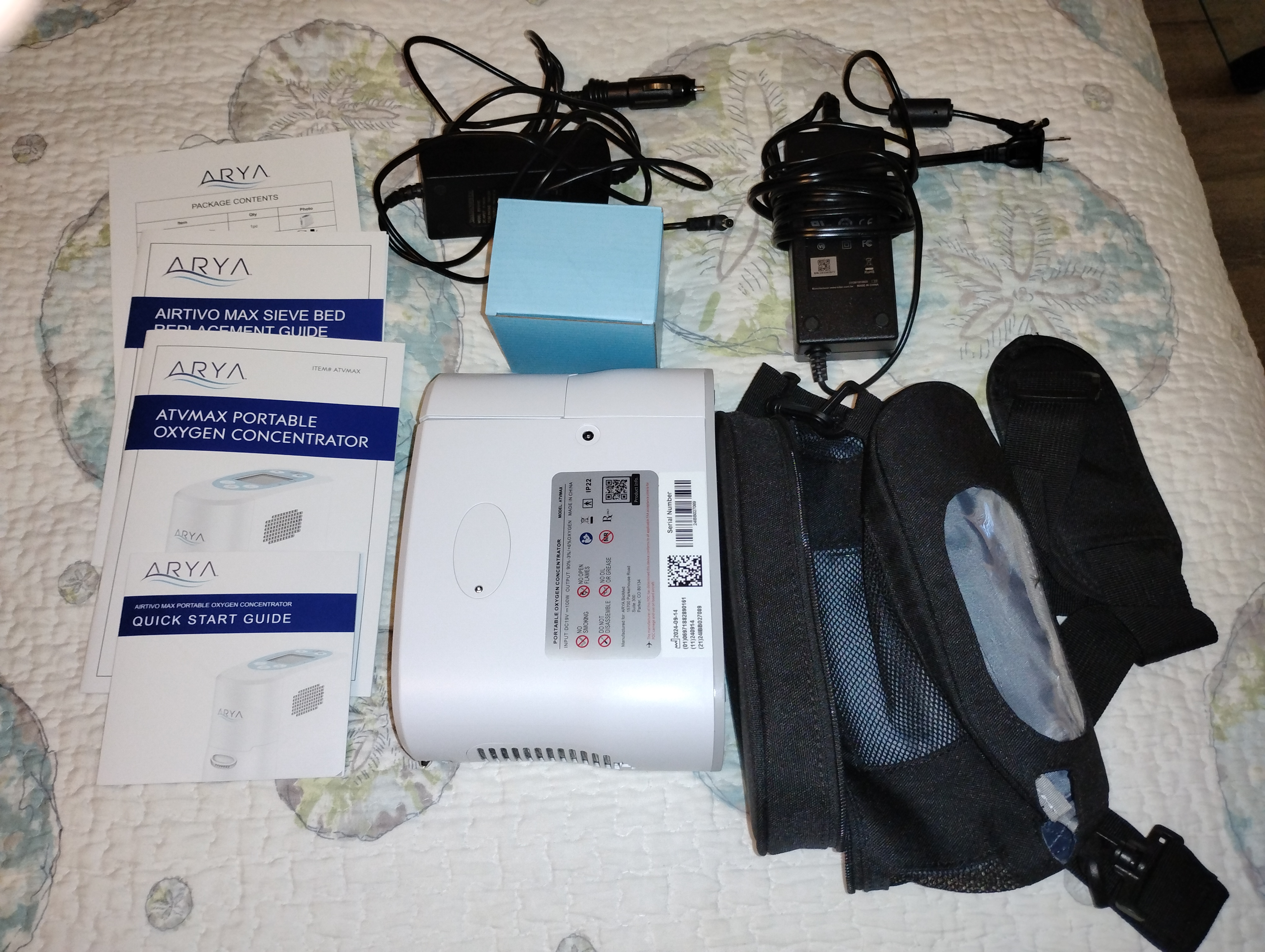 ATVMAX Portable Oxygen Concentrator