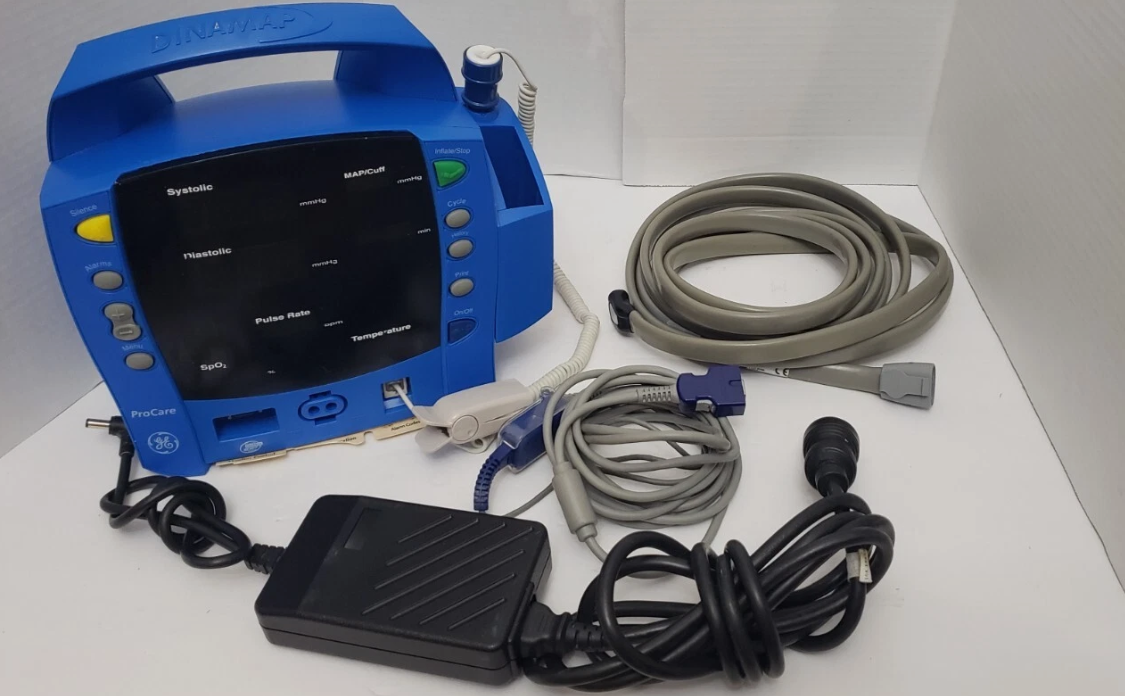Dinamap Procare Patient Monitor with SPo2, PSU, BP hose, Thermometer DPC420N-EN