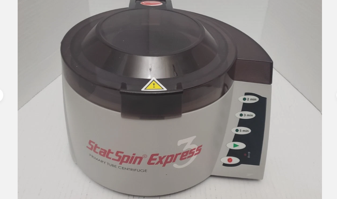 StatSpin Express 3 Centrifuge S5X3 with RTX8A Rotor and Tubes