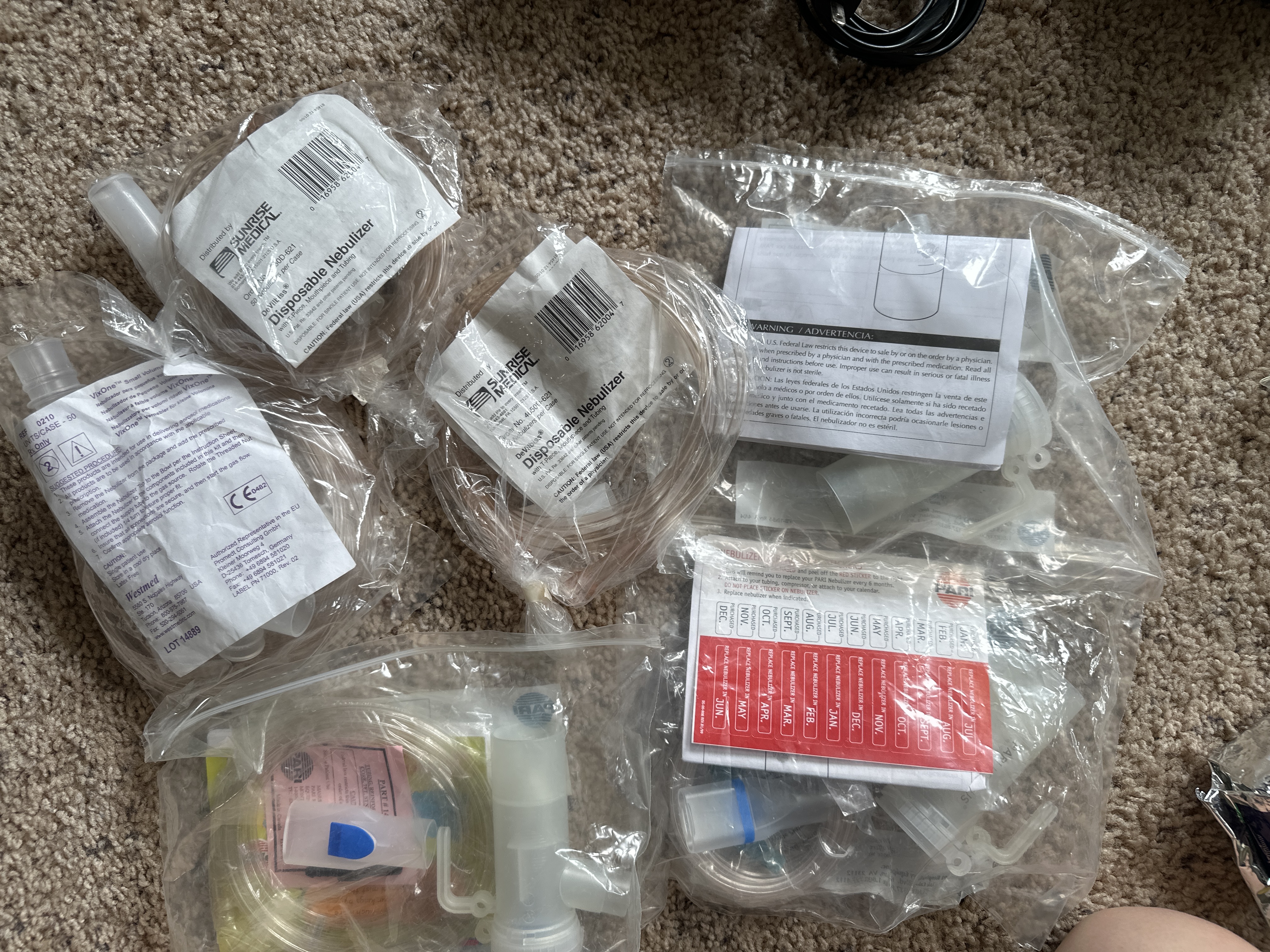Nebulizer set