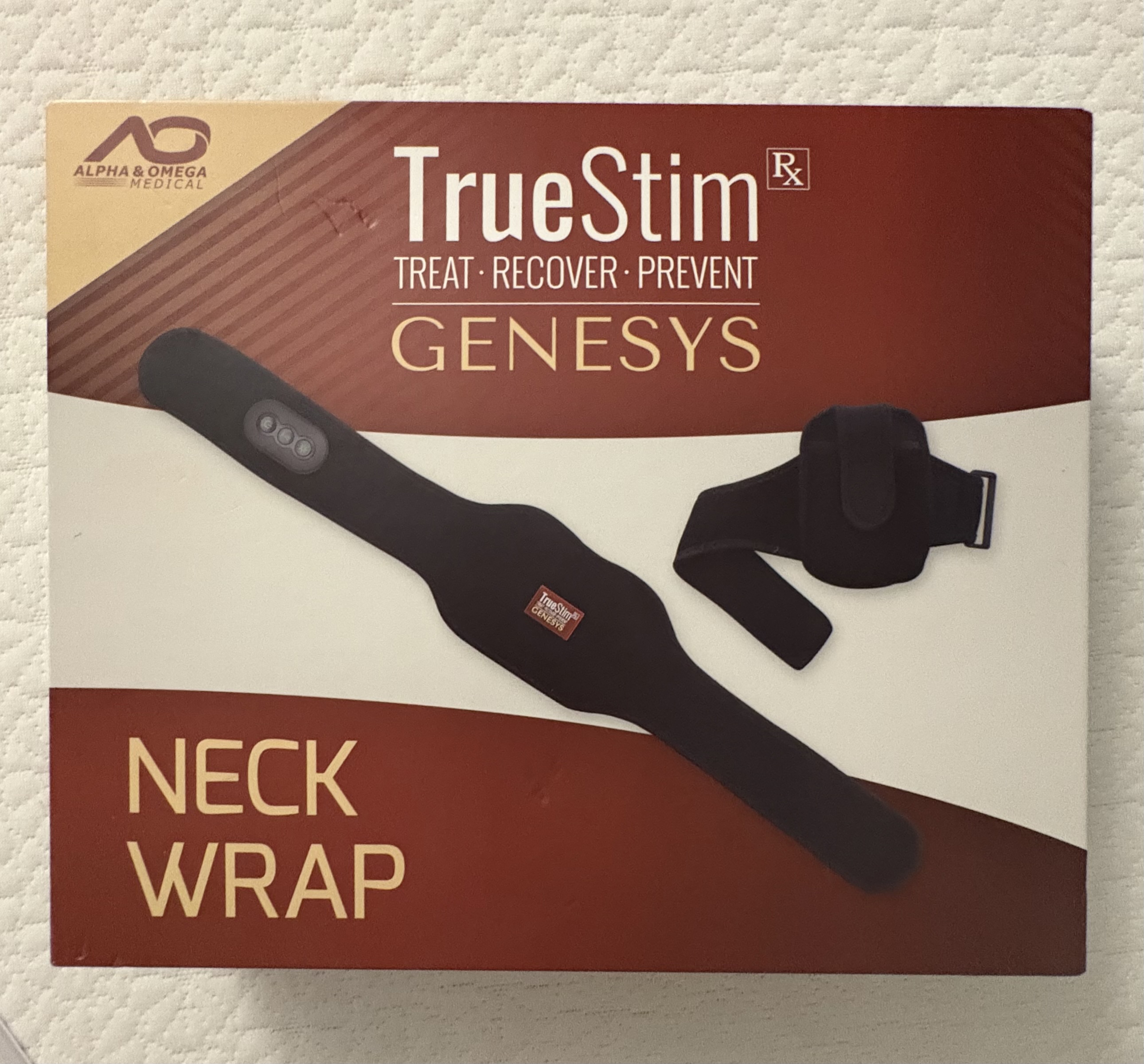 TrueStim Genesys Neck Wrap (by Omega Medical).