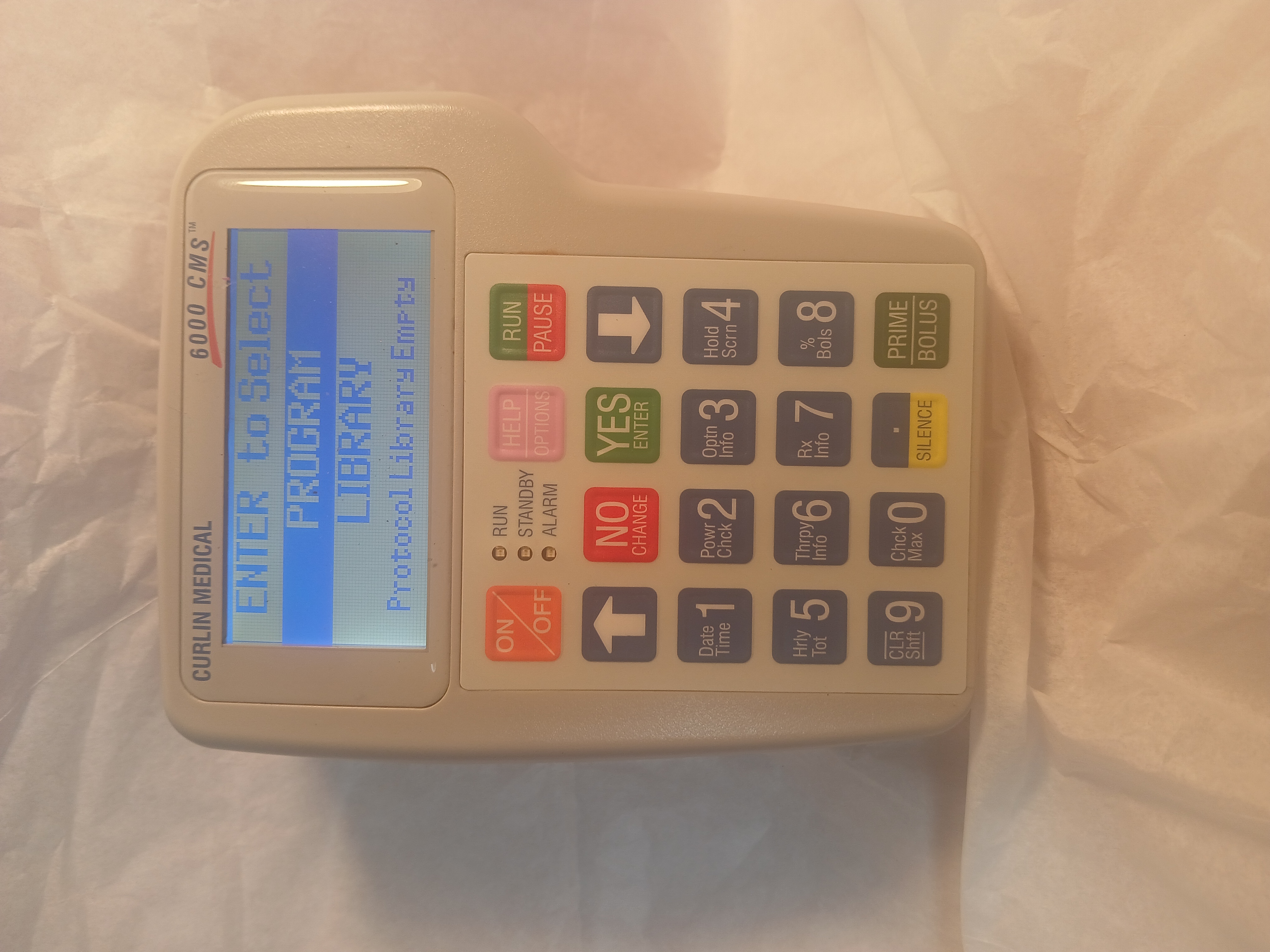 Curlin Medical Infusio Pump 6000 CMS
