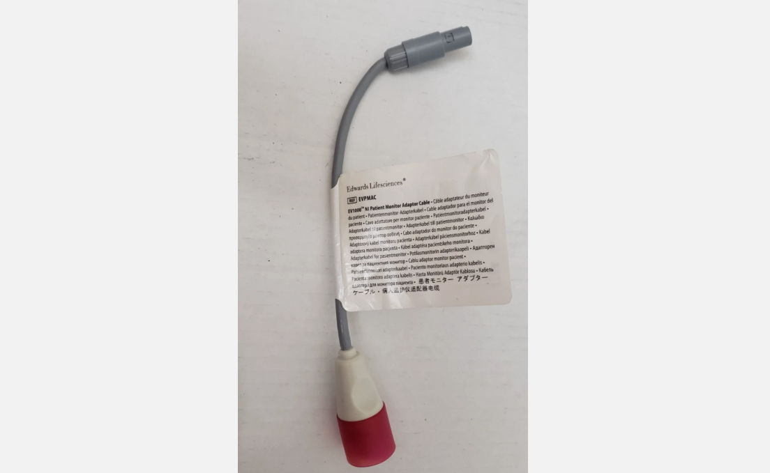 Edwards Lifesciences EV1000 EVPMAC NI Patient Monitor Adaptor Cable Unit 2