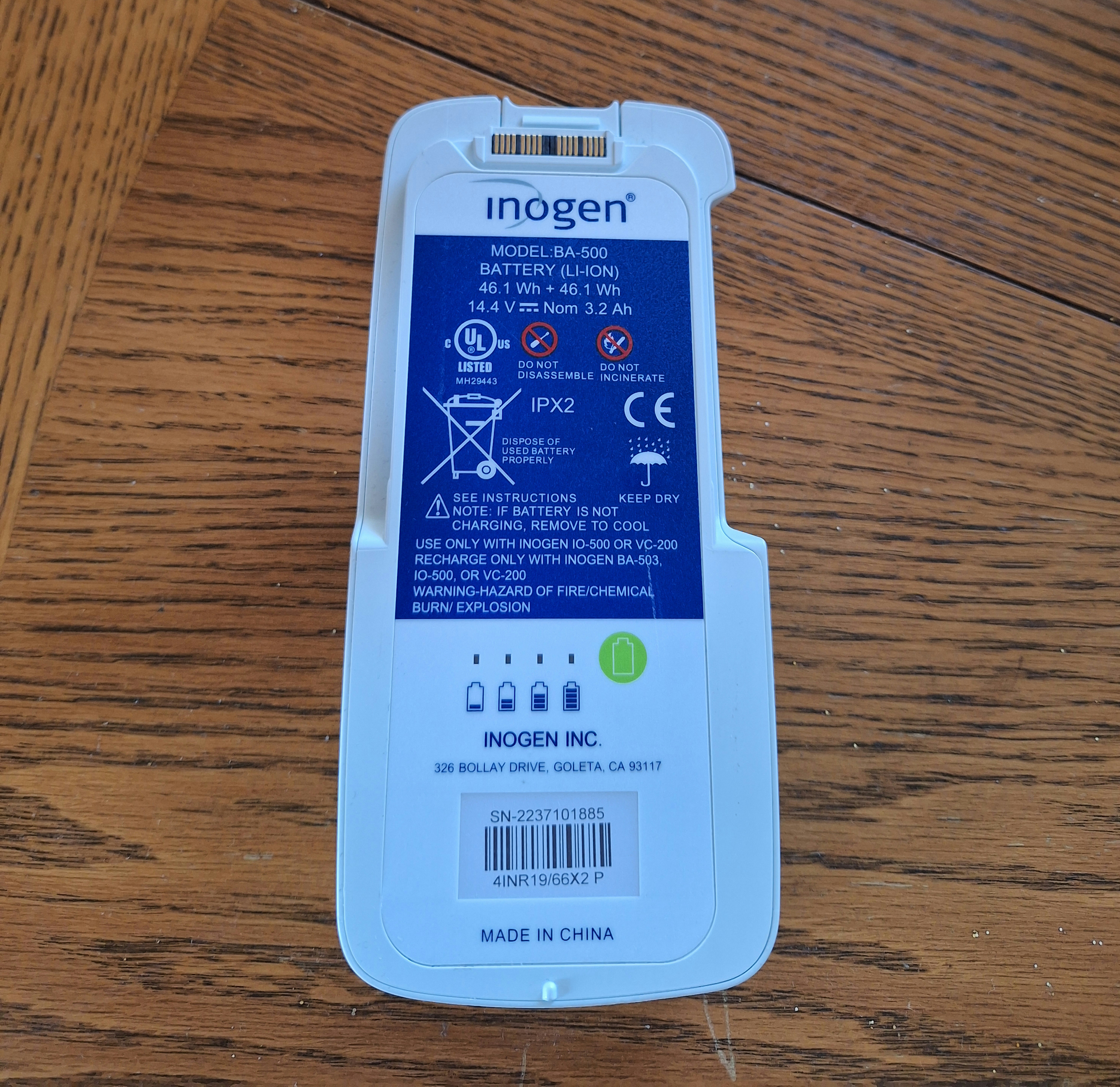 Oxygen concentrator