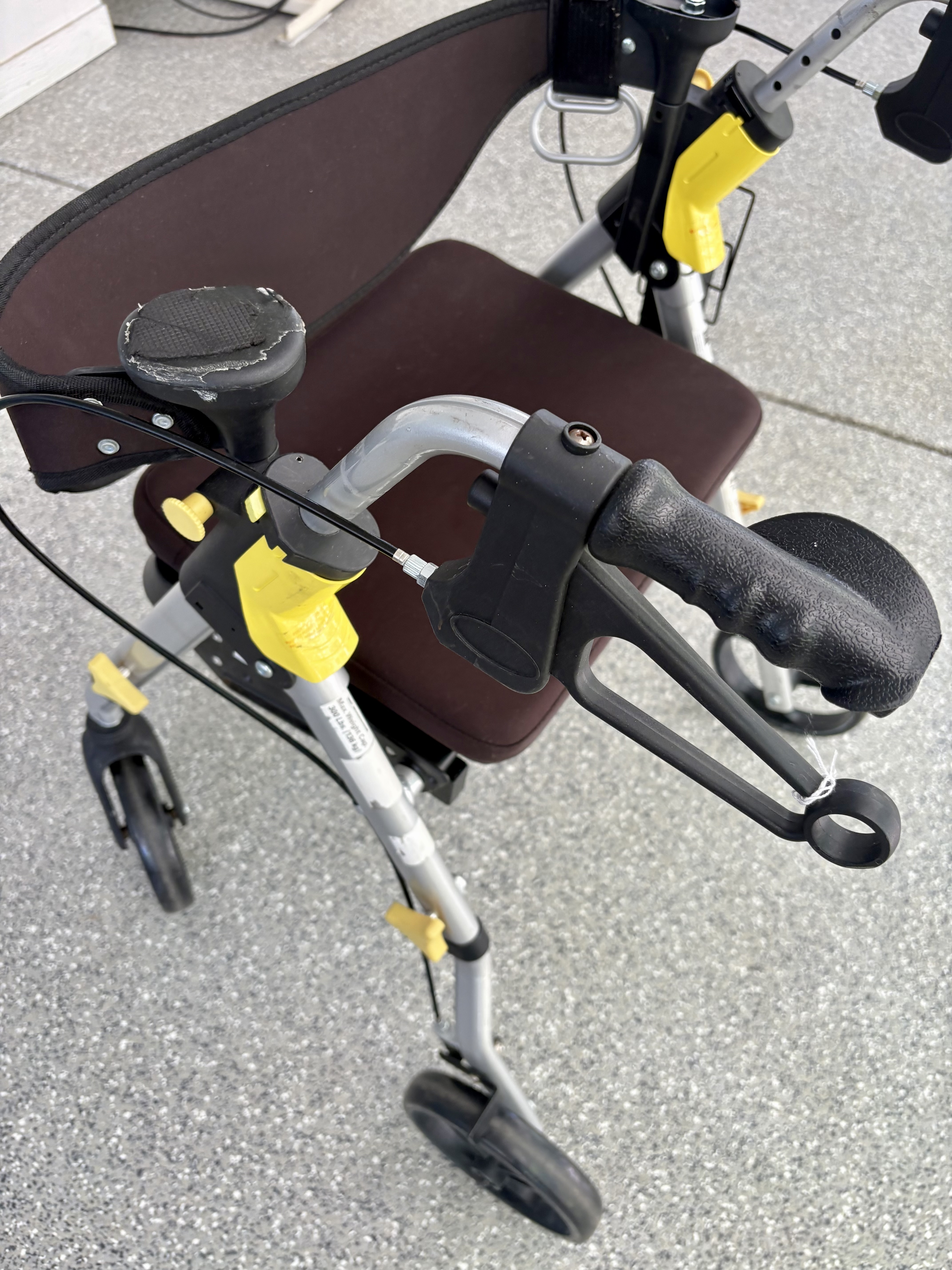 Medline Walker- wide seat