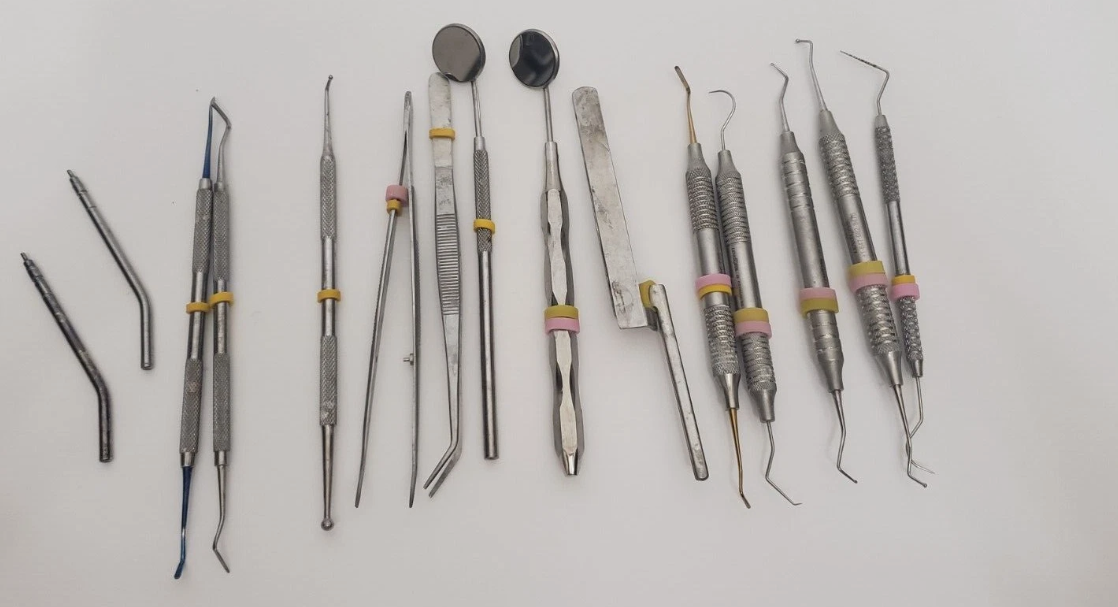 Professional Dental Oral Kit Scaler Probe Pick SET Mirror Dentist Tools Set 3