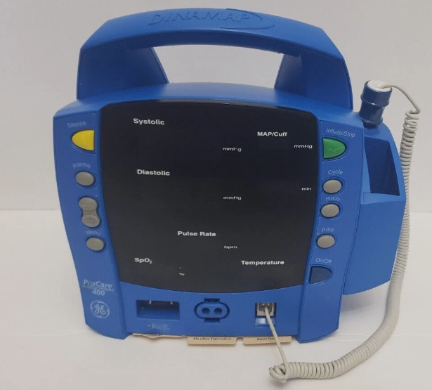 Patient Monitor GE ProCare Dinamap DPC420M-EN Vital Signs Unit with Pole Mount