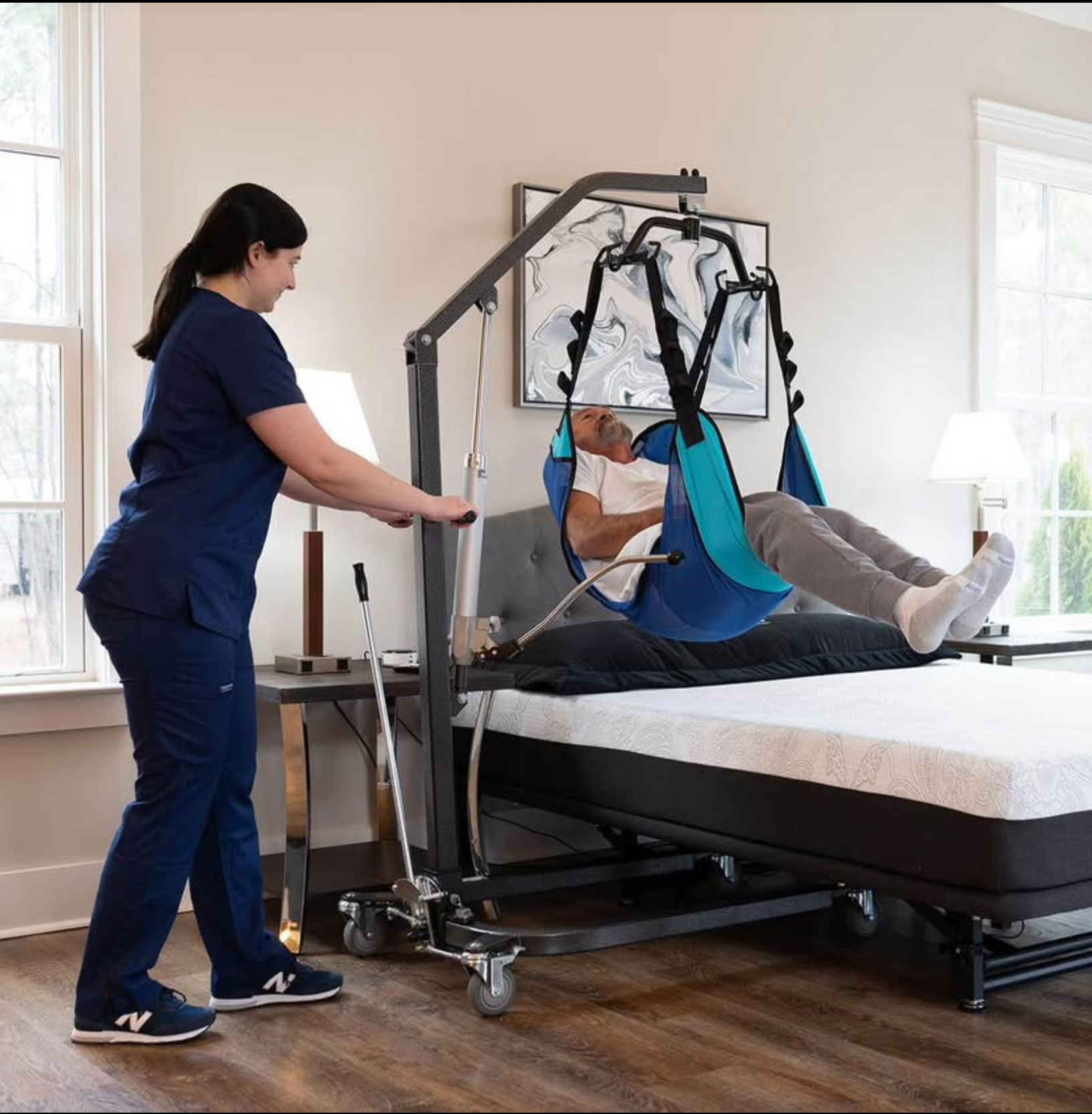 Custom hospital bed