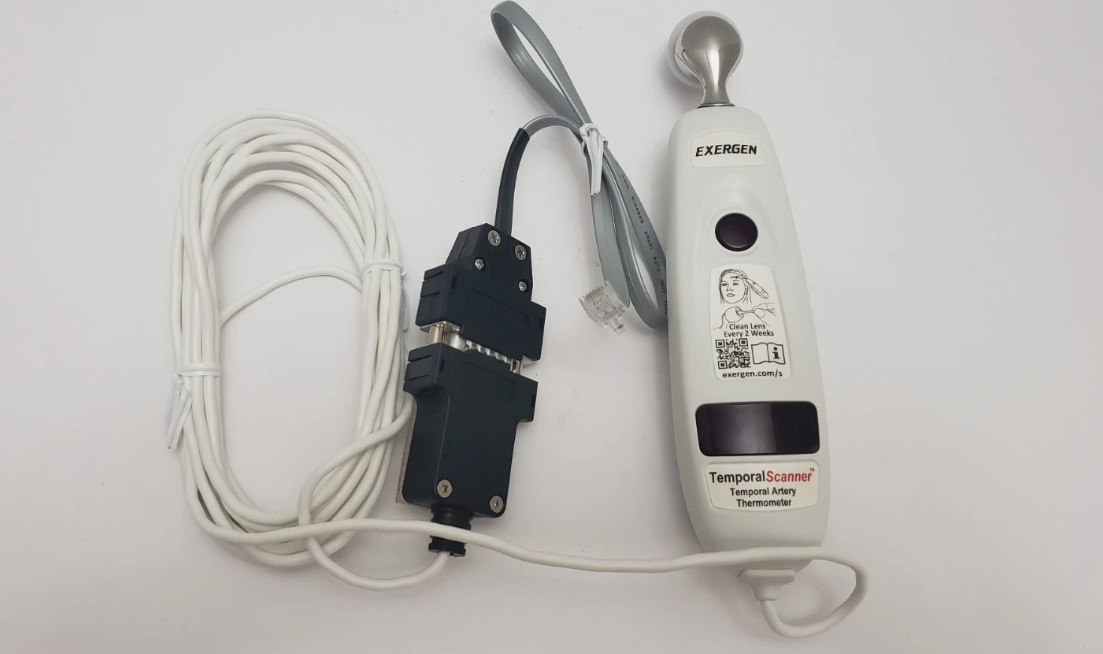 Exergen TAT-5000 Temporal Artery Thermometer Scanner RS232 Medical Grade