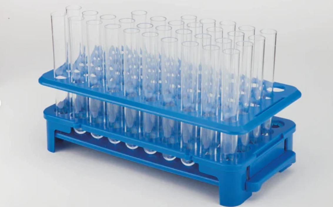 Fisherbrand Locking Test Tube Rack Blue