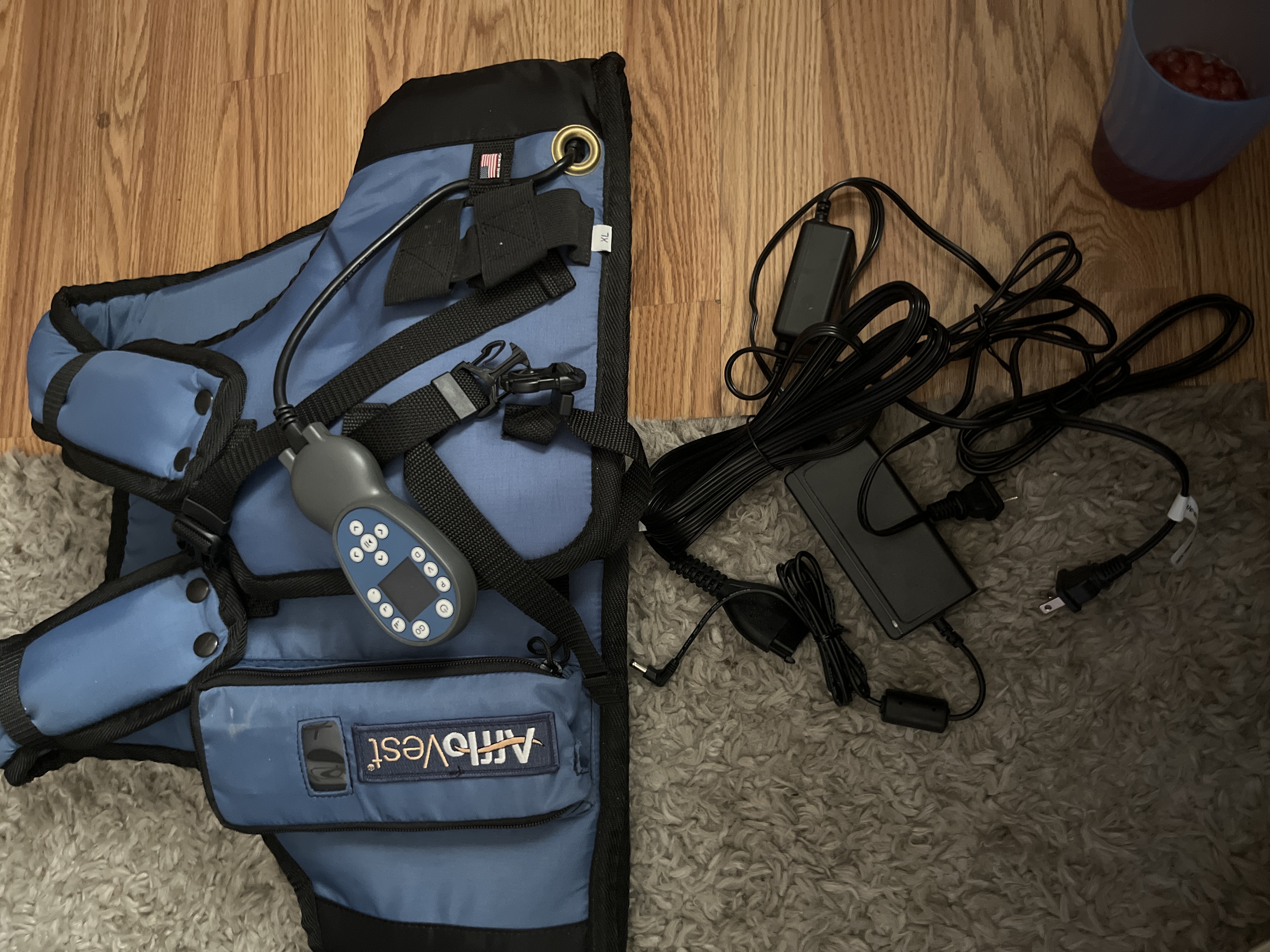 Fully mobile HFCWO vest