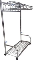 Lead Apron Stand S.S ( Floor Model Ten Hangers)