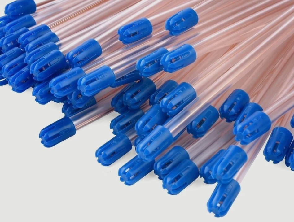 Dental Saliva Ejector CLEAR/BLUE Disposable Evacuation Suction Tips 100 Pieces