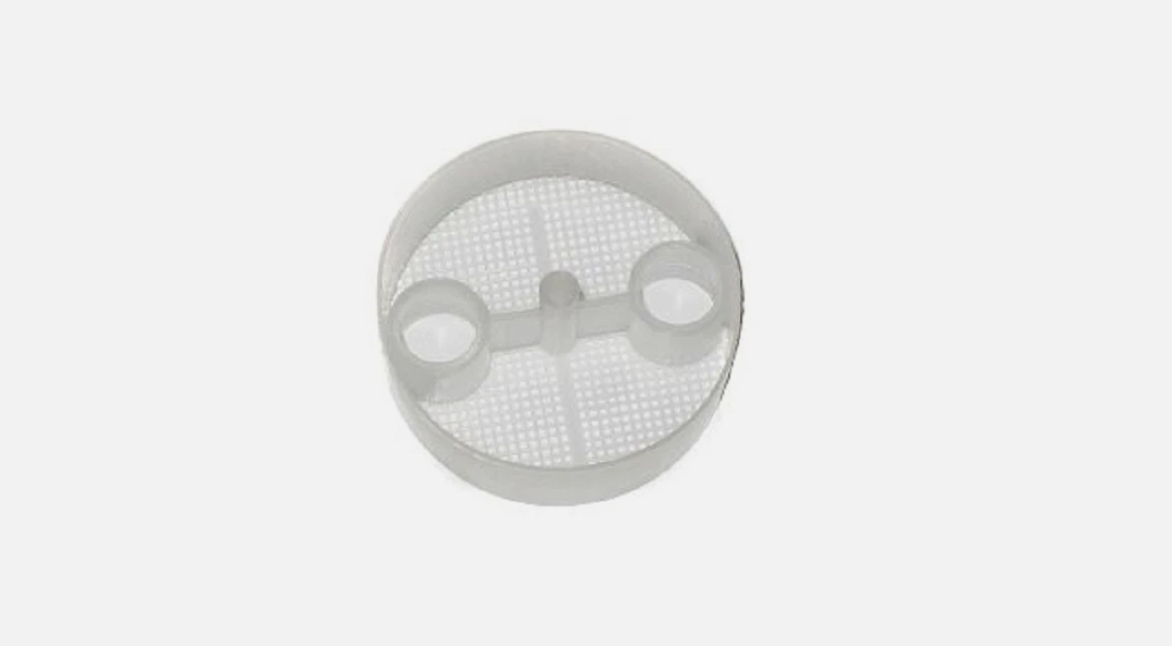 Plasdent 8218-3 Screen-4-Vac Disposable Evacuation Traps 2.125" Clear 144 pcs