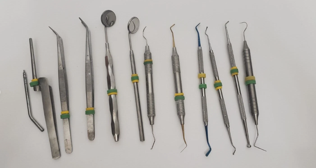 Professional Dental Oral Kit Scaler Probe Pick SET Mirror Dentist Tools Set 7