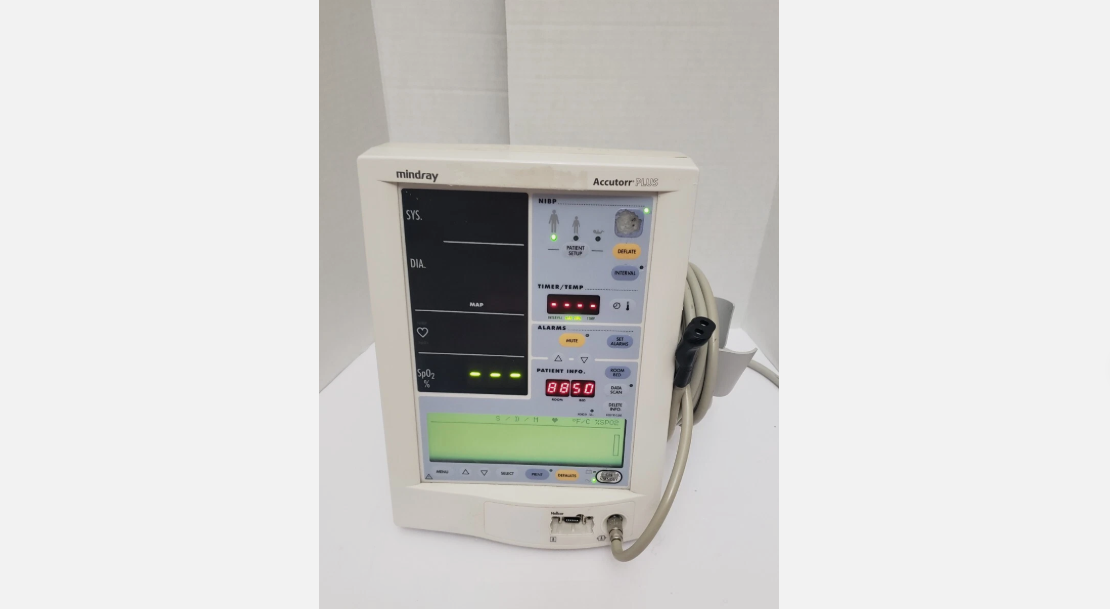 DataScope Accutorr Plus Vital Signs Patient Monitor with BP Hose