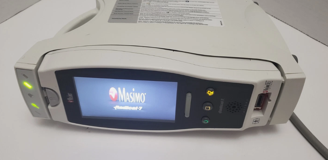 Masimo Radical 7 Pulse Oximeter with Power Cord Unit K
