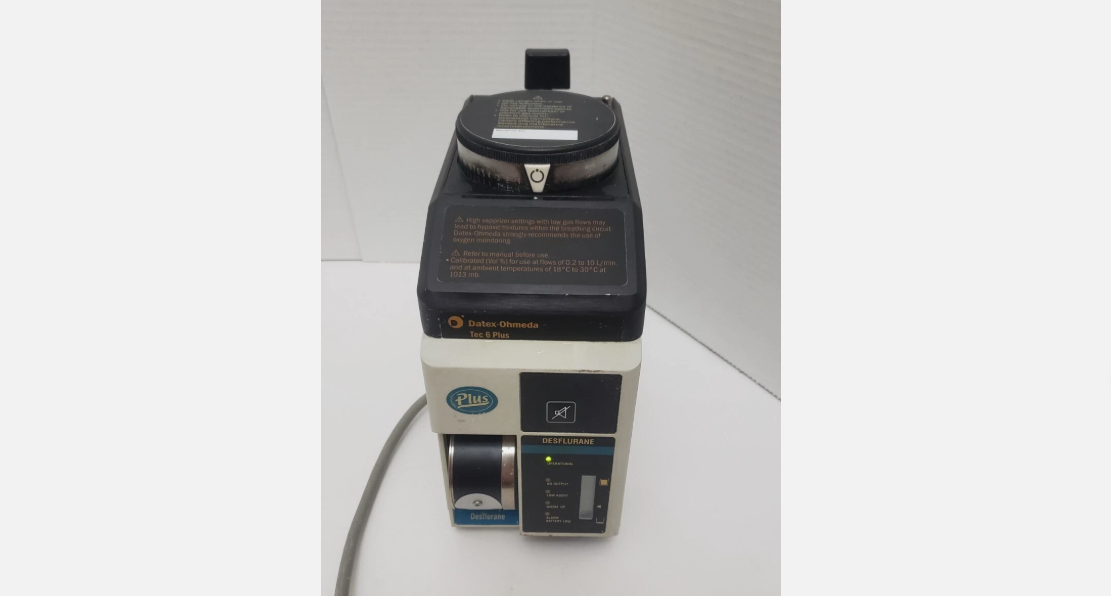 Datex Ohmeda TEC 6 Plus Desflurane Vaporizer Unit 5