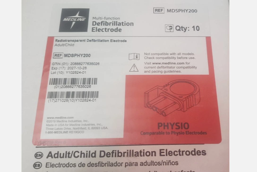 Midline Multi-Function Electrode Pads MDSPHY200 Pack Of 10