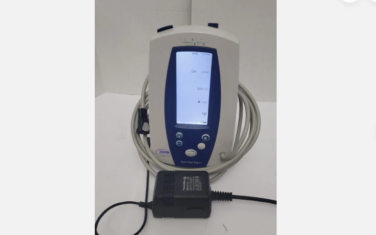 Welch Allyn Spot Vital Signs Monitor with PSU and BP Hose 42NTB