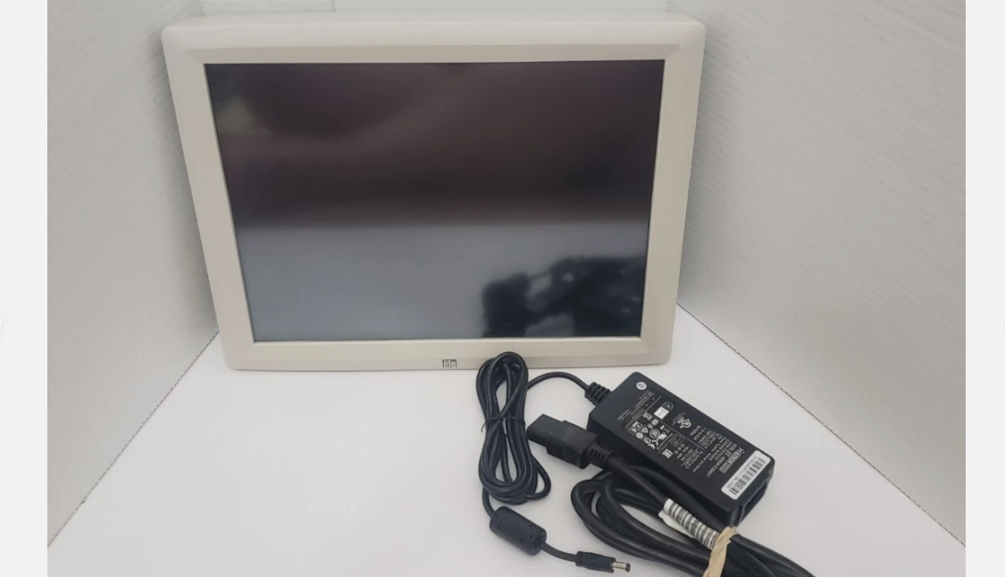 Elo TouchSystems ET1528L-7CWM-1-BG-3-G MPR II 19" Touchscreen Display Monitor RS