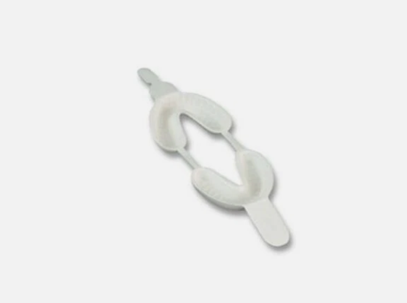 Fluoride Dual Arch Trays Size Medium White 100/pk Disposable