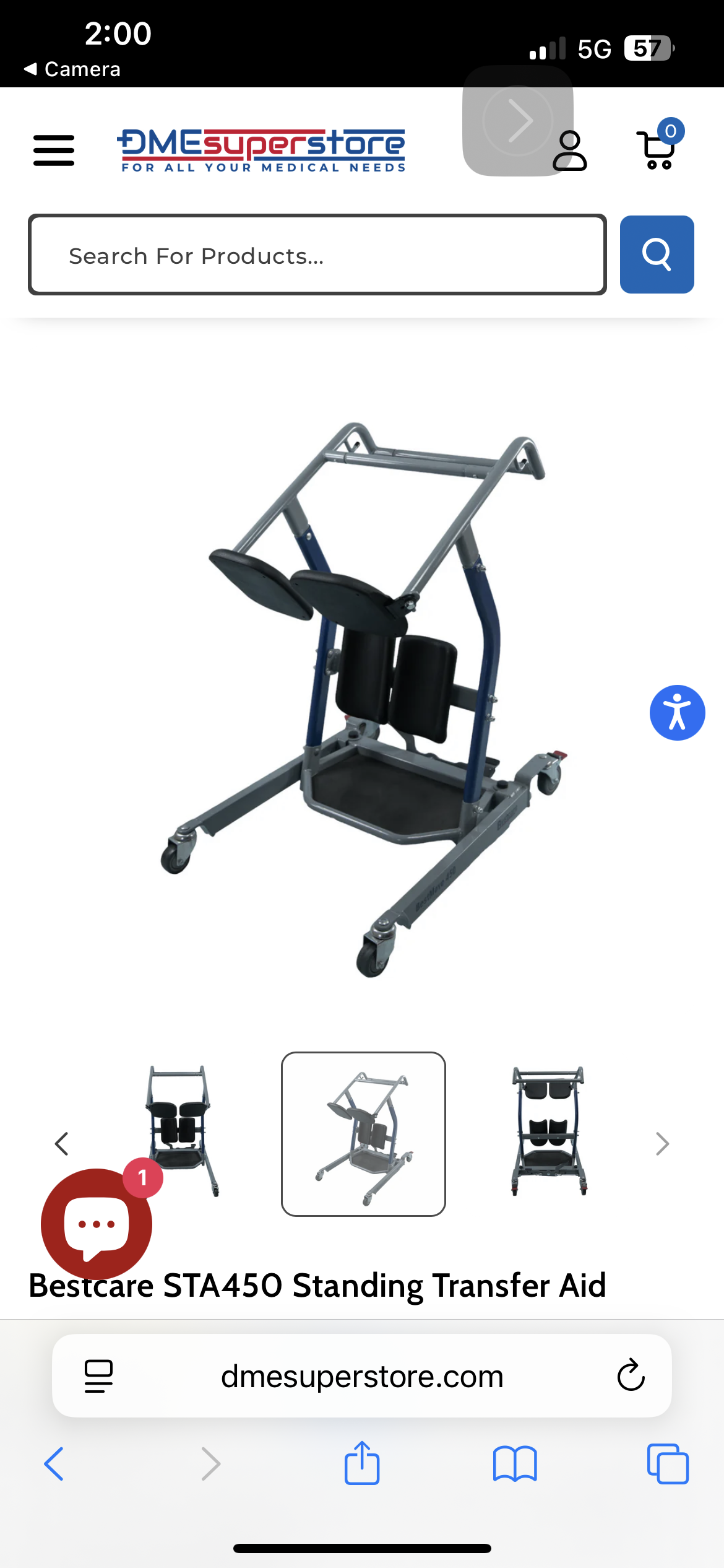 Bestcare STA450 sit to stand manual