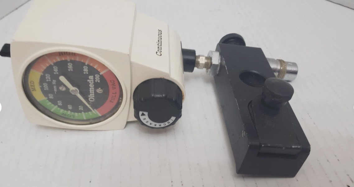 Ohmeda 200 Intermittent Suction Vacuum Regulator Unit D