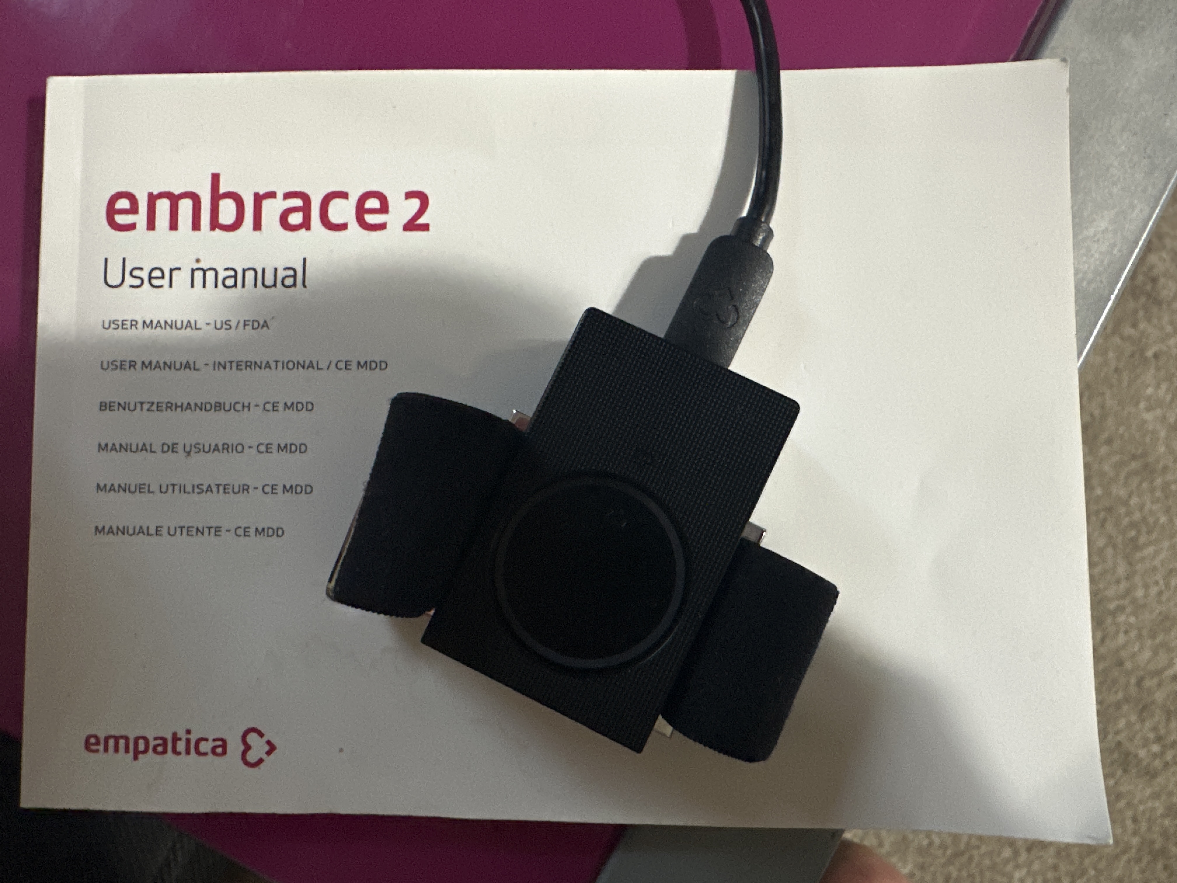 Embrace2 Seizure monitoring watch