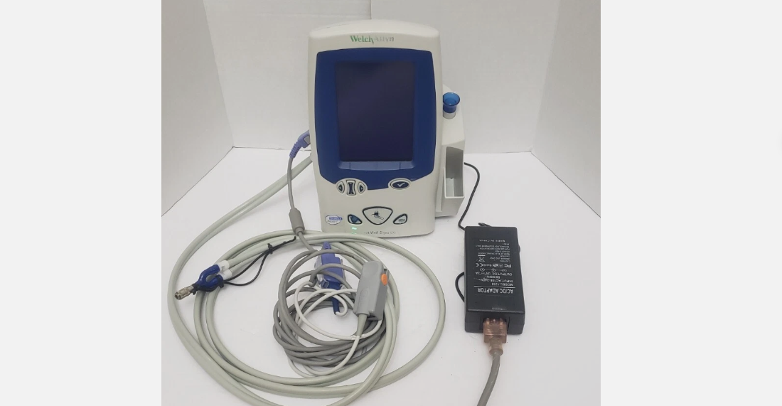 Welch Allyn LXi 45NT0 Spot Monitor BP Hose SPO2 Sensor Unit 30