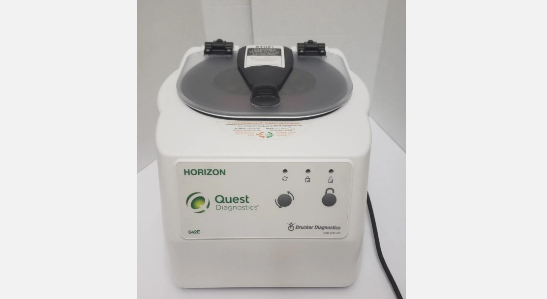 Drucker 642E Horizon Centrifuge Quest Diagnostics Horizon 6 tubes included
