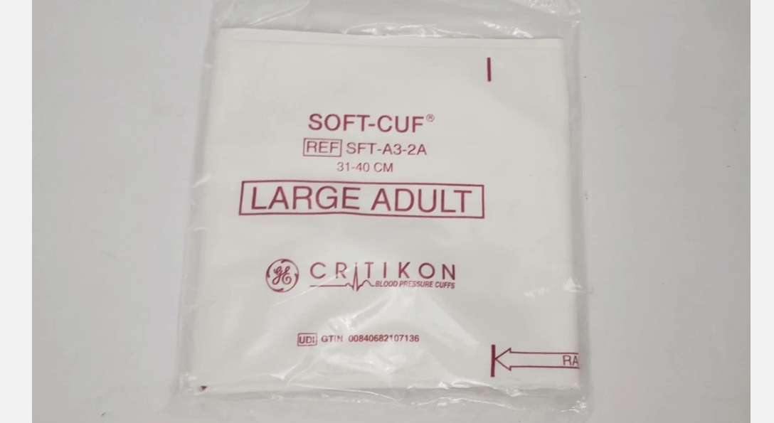 Critikon SFT-A3-2A Soft-Cuf Adult Blood Pressure Cuff 31-40cm