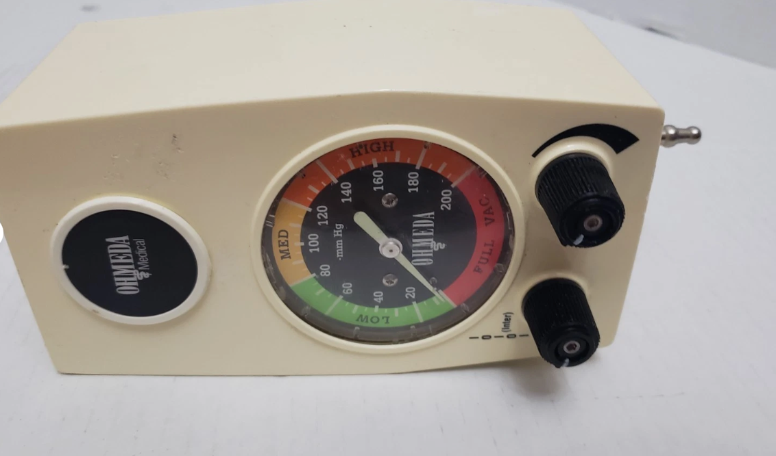 Ohmeda 200 Intermittent Suction Vacuum Regulator Unit F