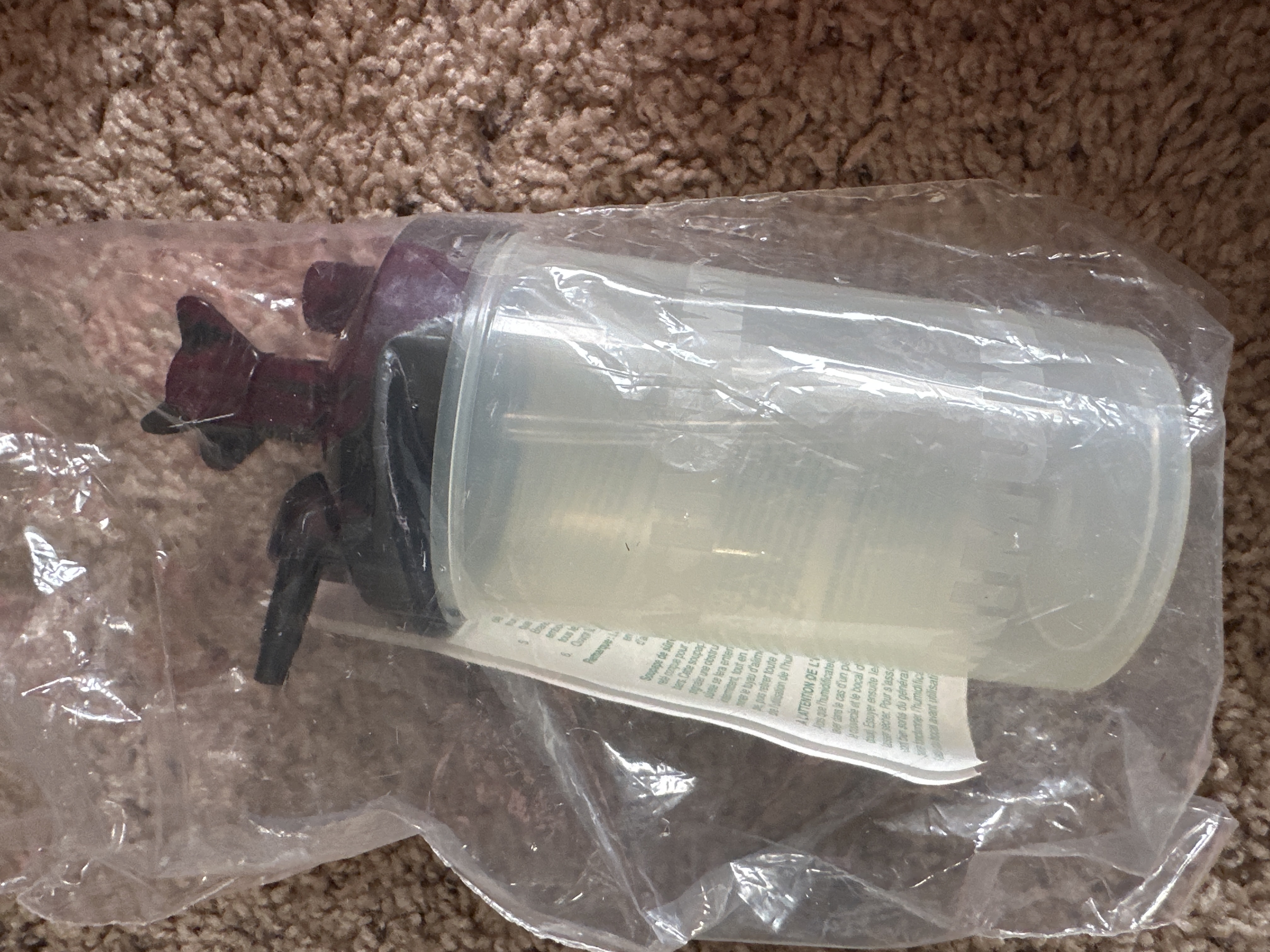 Bubble humidifier